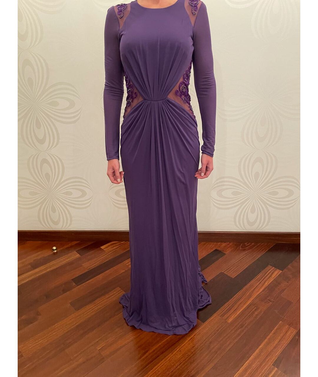 ZUHAIR MURAD Фиолетовое вечернее платье, фото 6