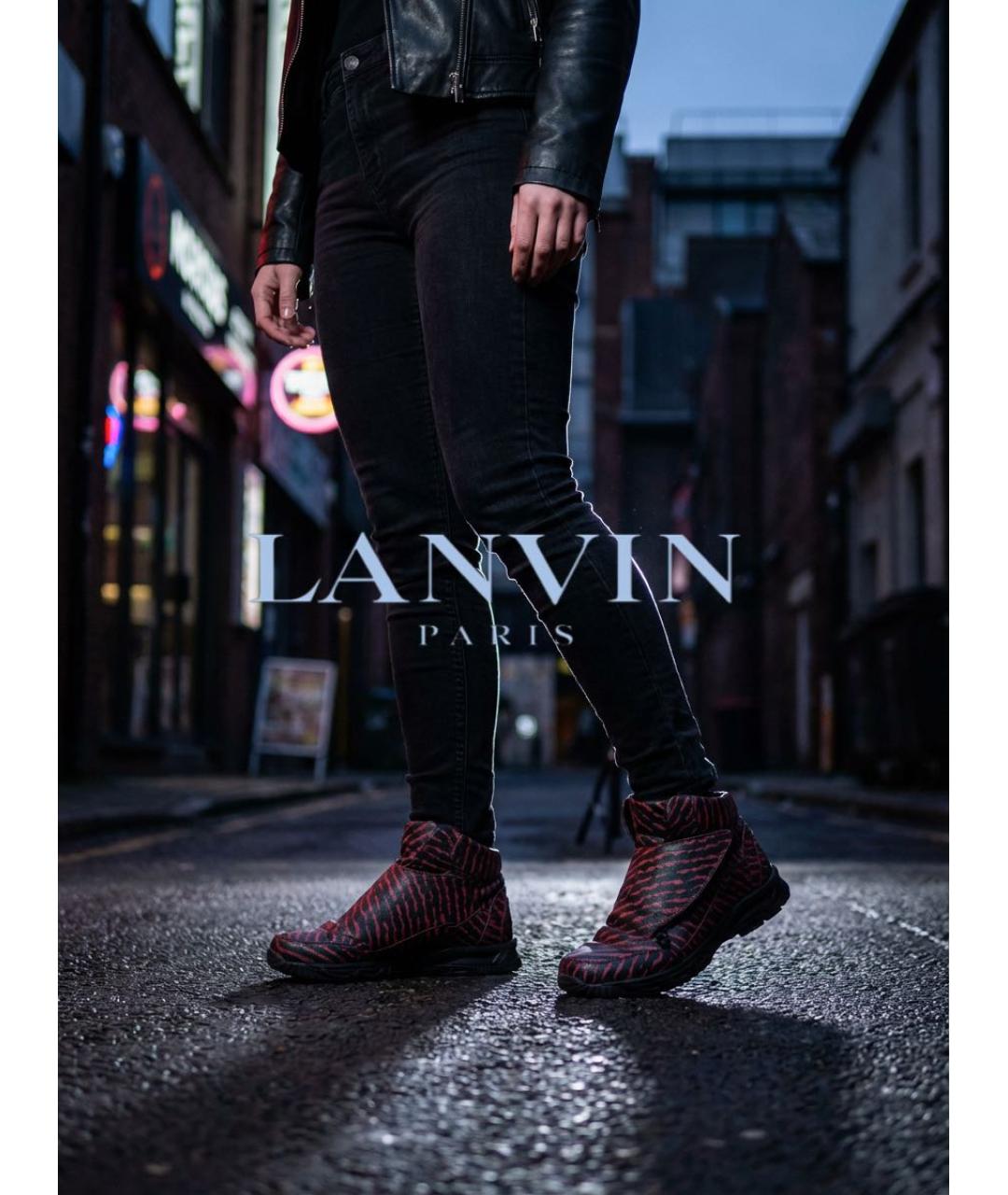 LANVIN Мульти кроссовки, фото 2