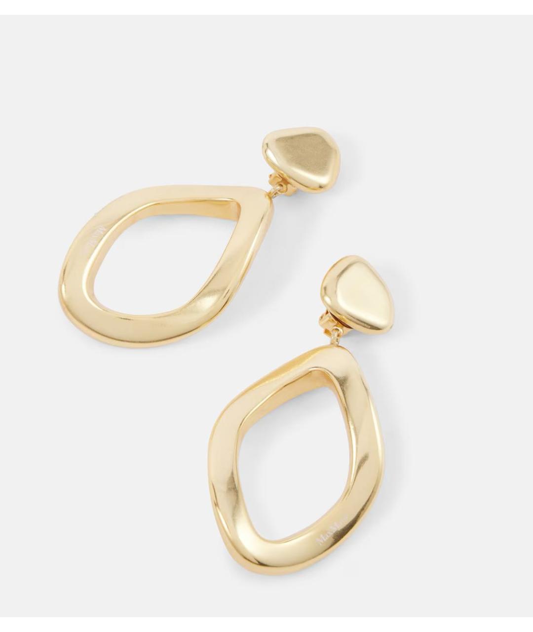 MAX MARA Золотые серьги, фото 2