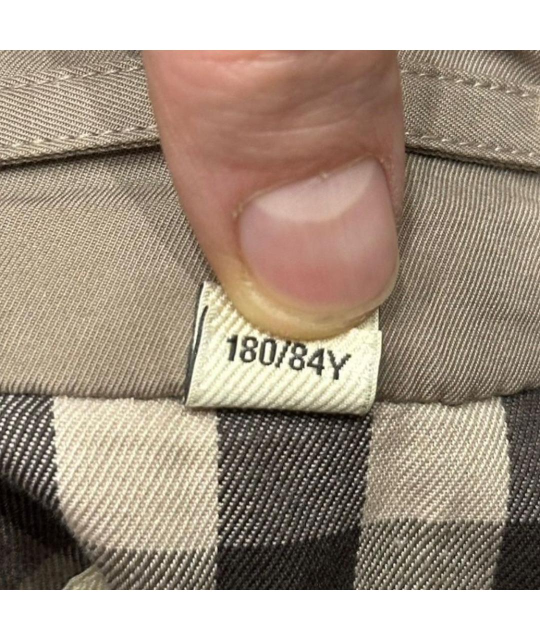 BURBERRY Бежевый тренч / плащ, фото 8