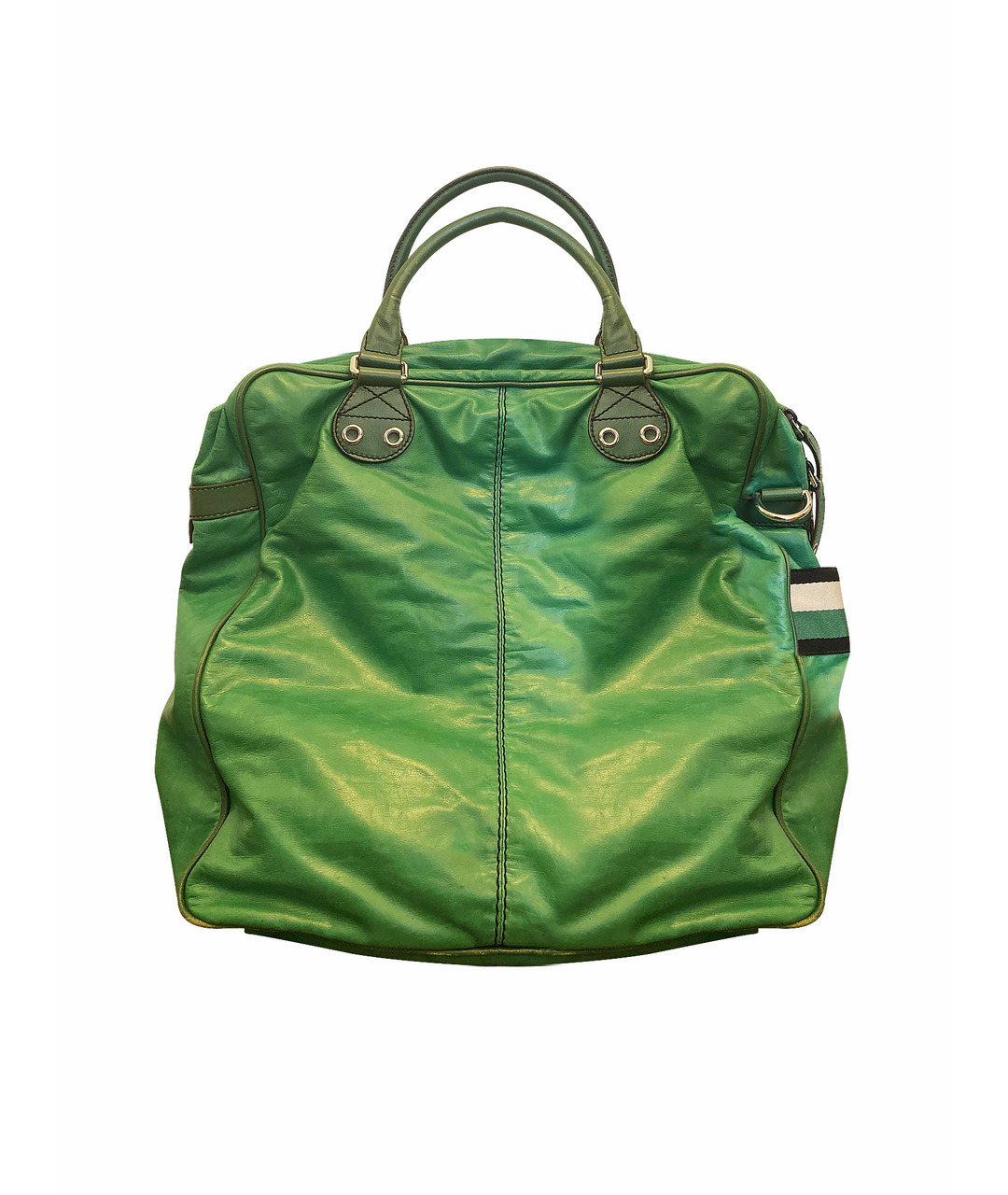 GUCCI Зеленая кожаная сумка на плечо, фото 1