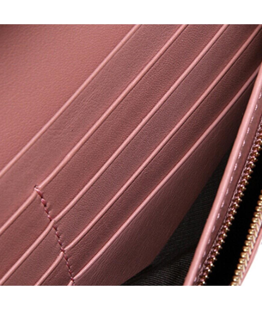 GUCCI Розовая кожаная сумка через плечо, фото 4