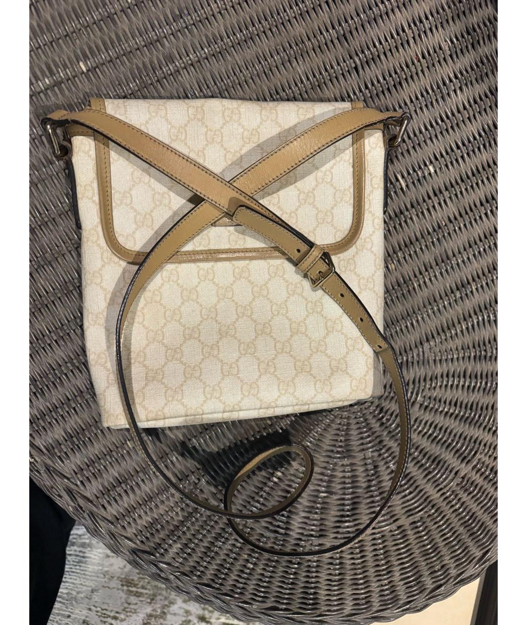 GUCCI Бежевая сумка через плечо, фото 5