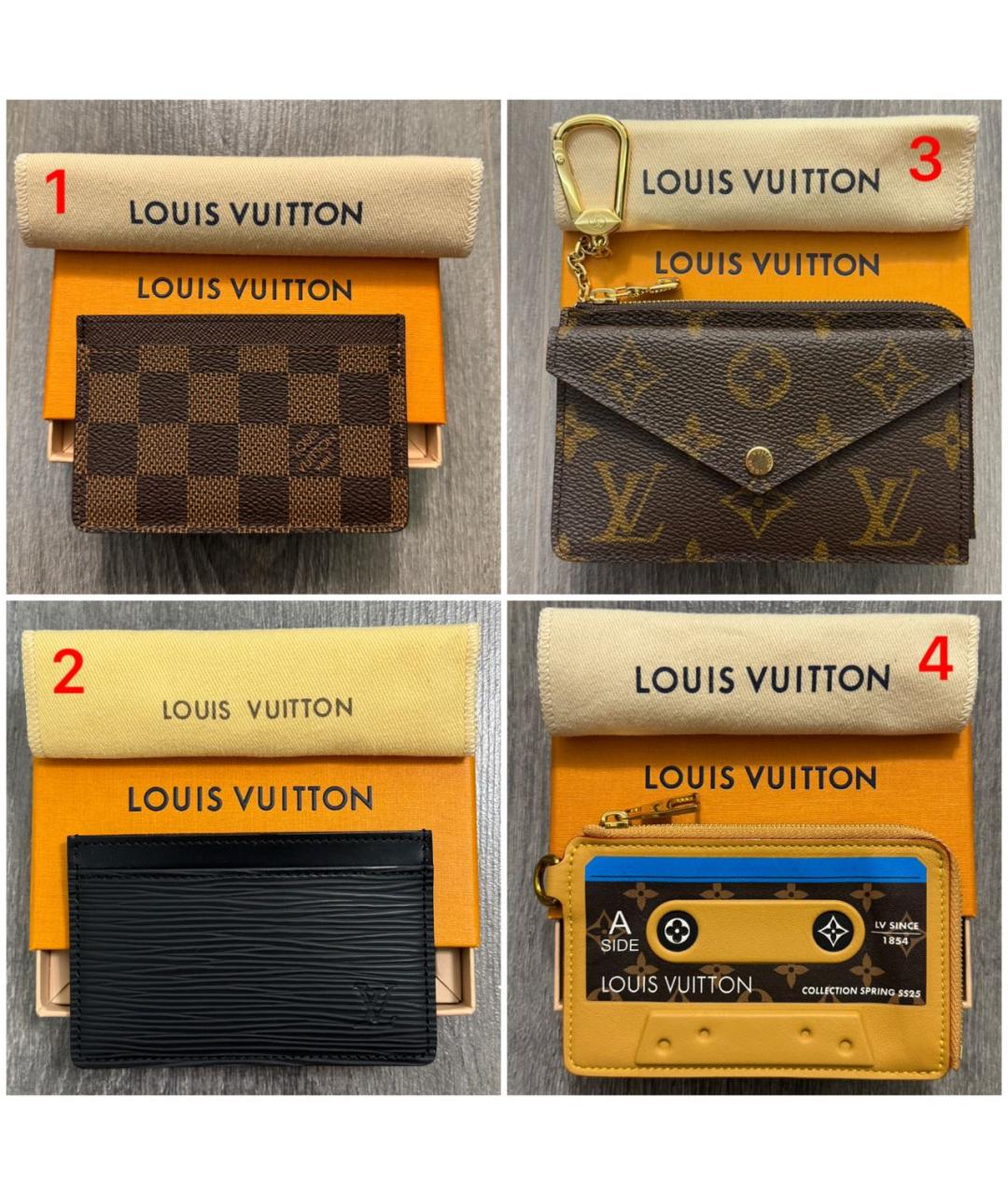 LOUIS VUITTON Коричневая ключница, фото 7