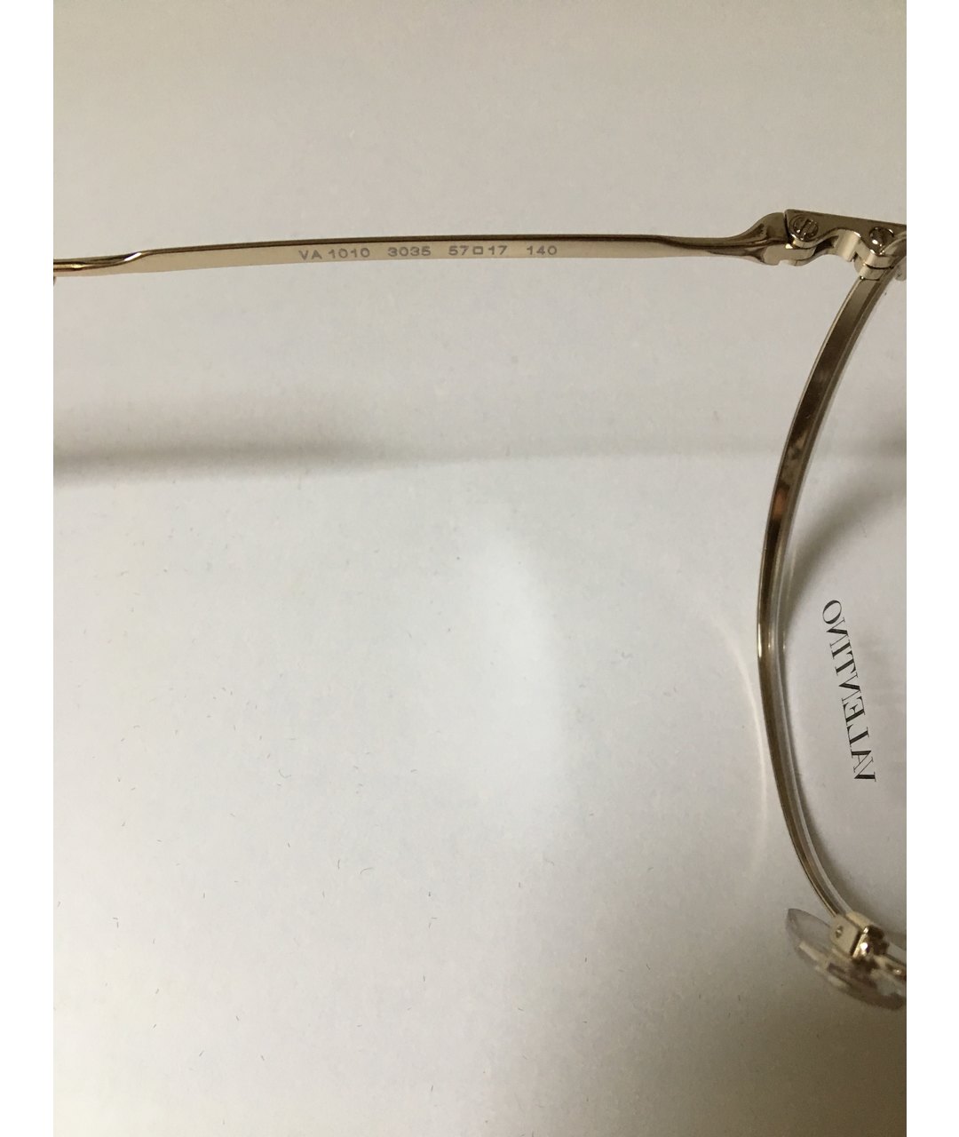 VALENTINO Золотые металлические солнцезащитные очки, фото 3