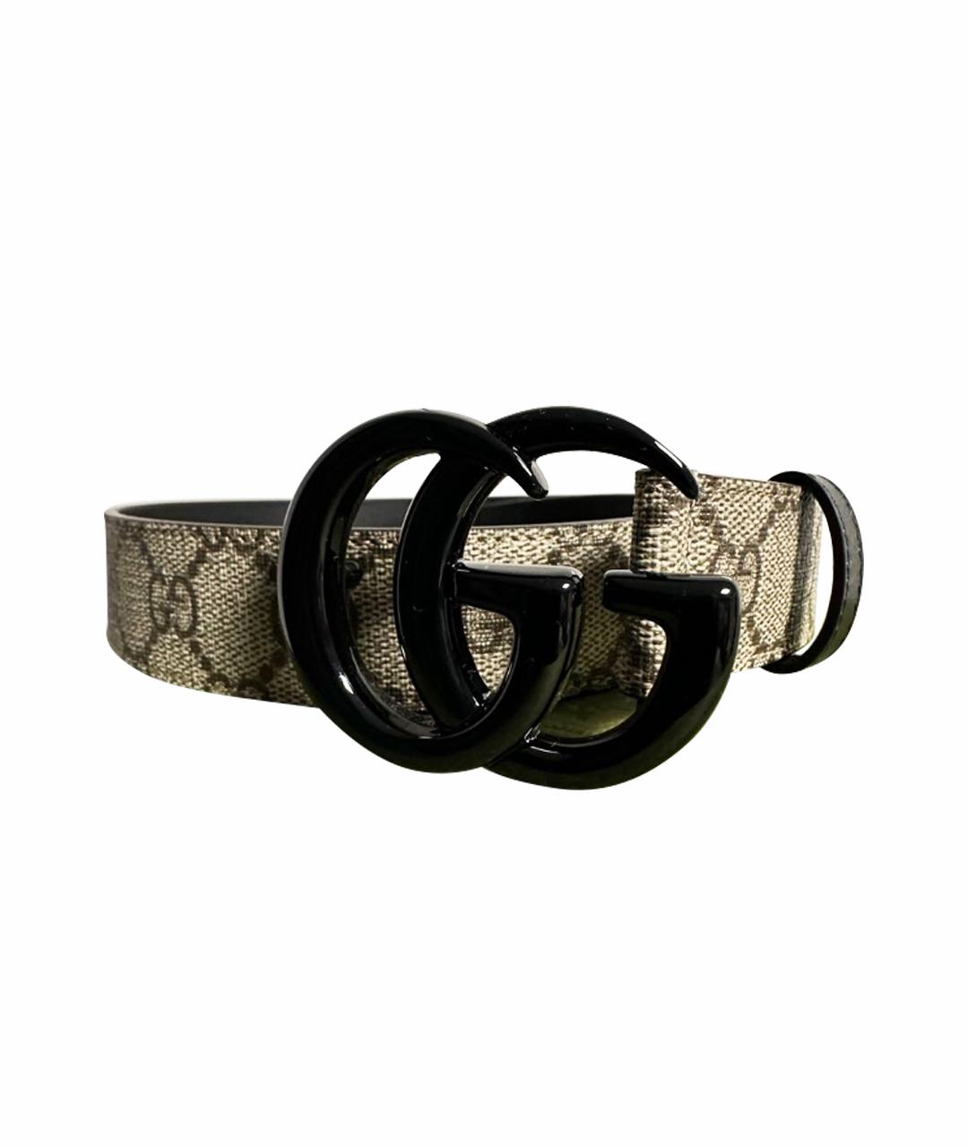 GUCCI Коричневый кожаный ремень, фото 1