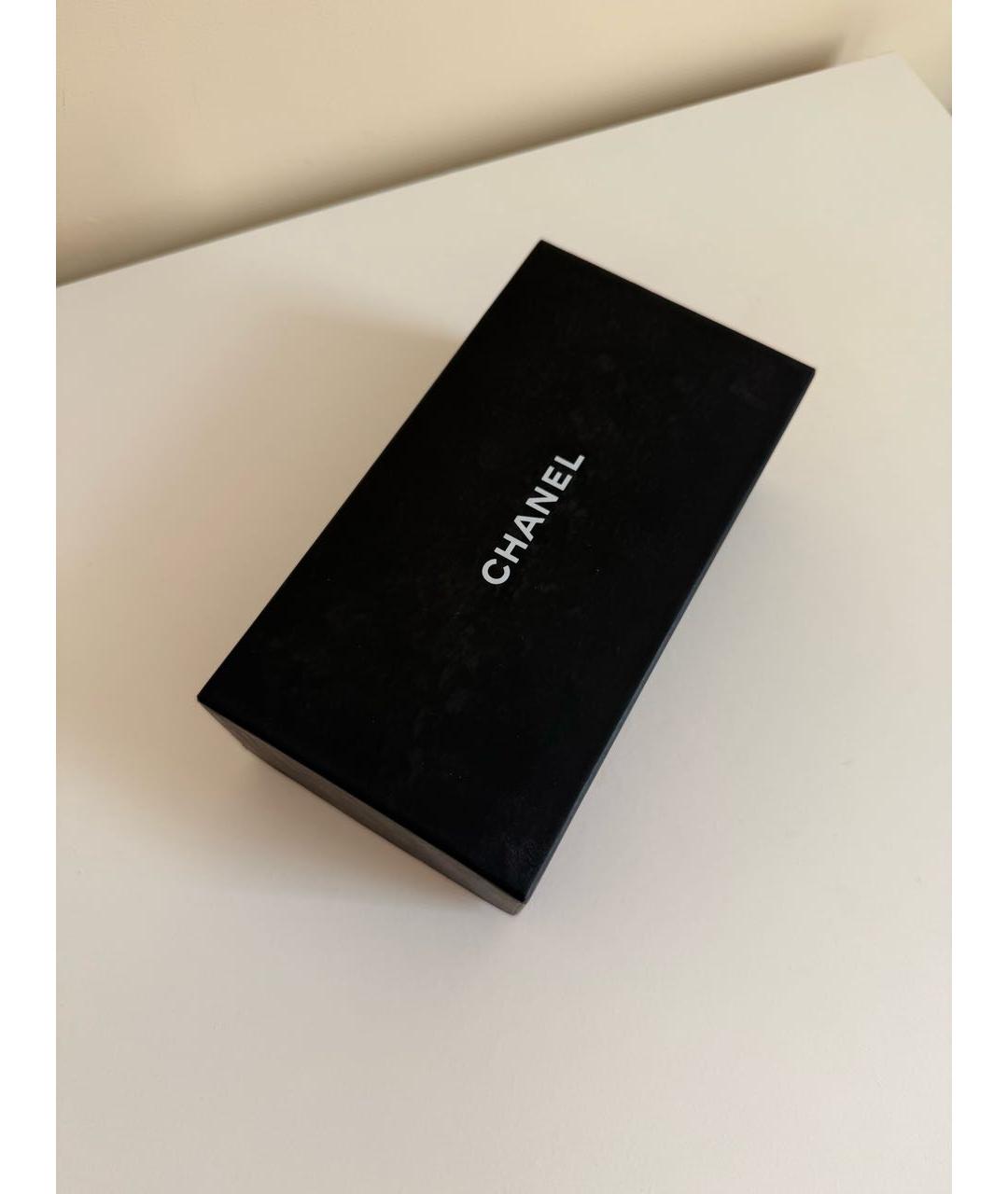 CHANEL Белые пластиковые солнцезащитные очки, фото 4