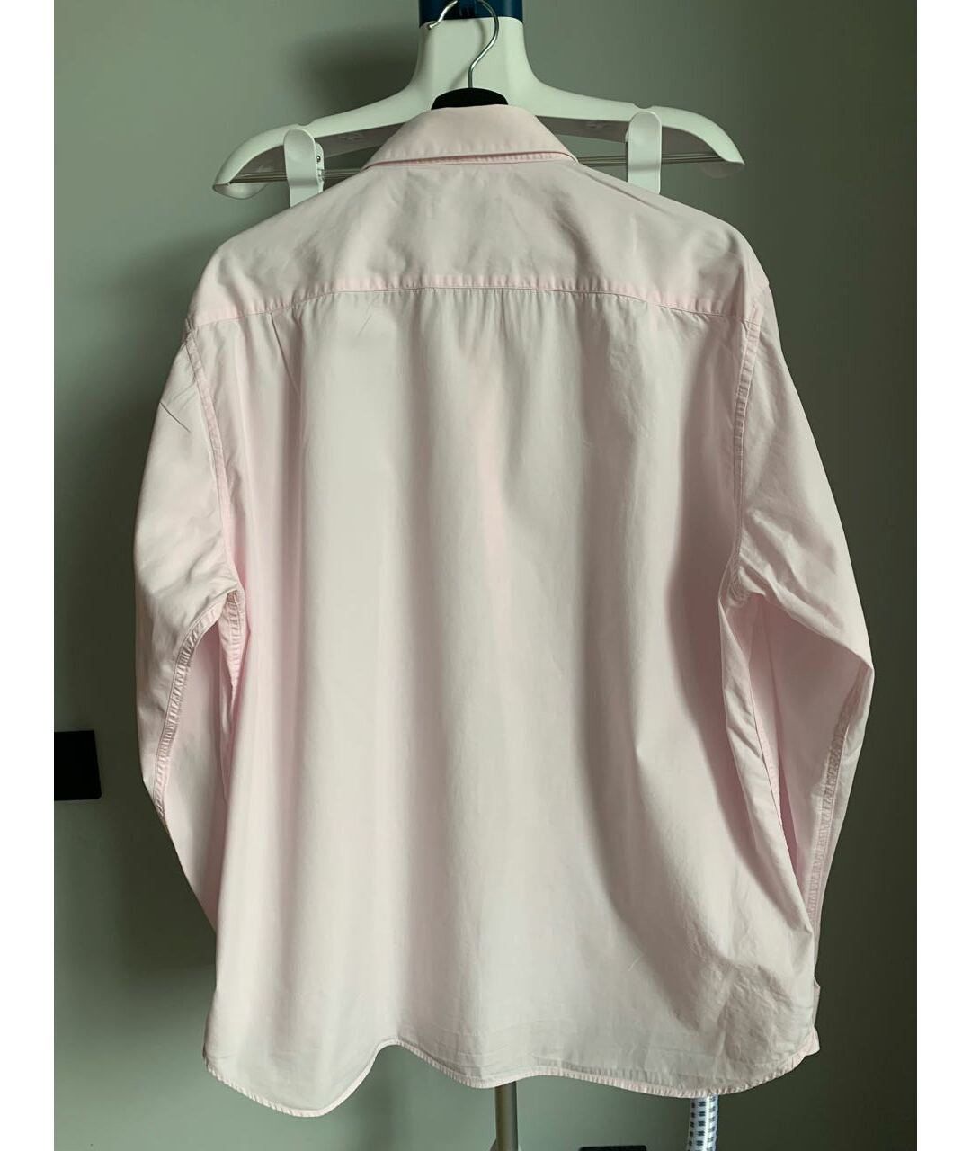 DKNY Розовая хлопковая классическая рубашка, фото 2