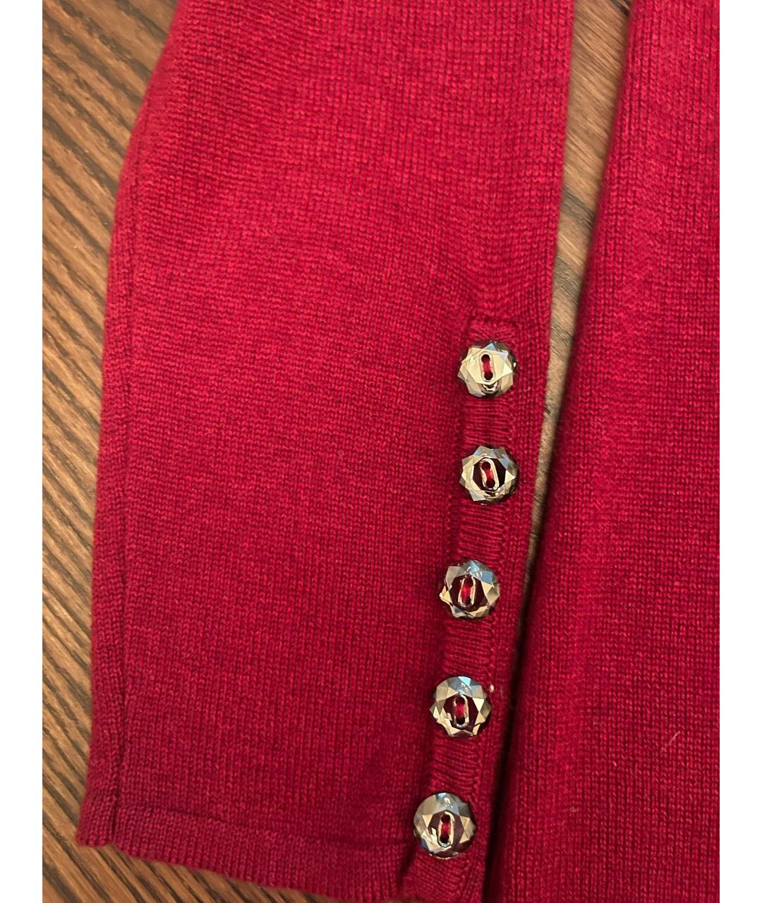 AZZARO Красное кашемировое повседневное платье, фото 2