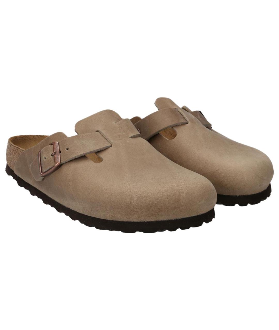 BIRKENSTOCK Коричневые сабо, фото 4