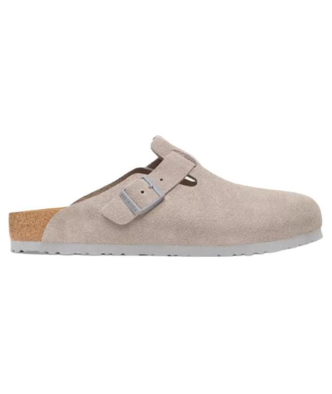 BIRKENSTOCK Серые сабо, фото 1