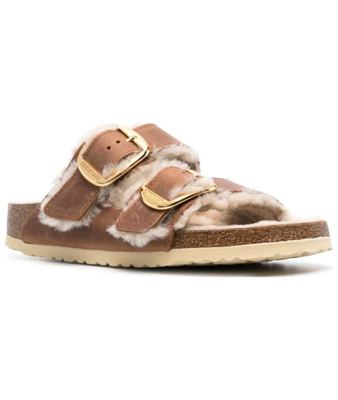 BIRKENSTOCK Коричневые сандалии, фото 3