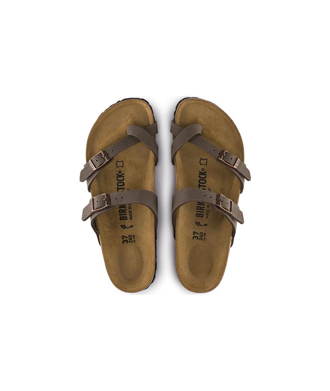 BIRKENSTOCK Коричневые сандалии, фото 4