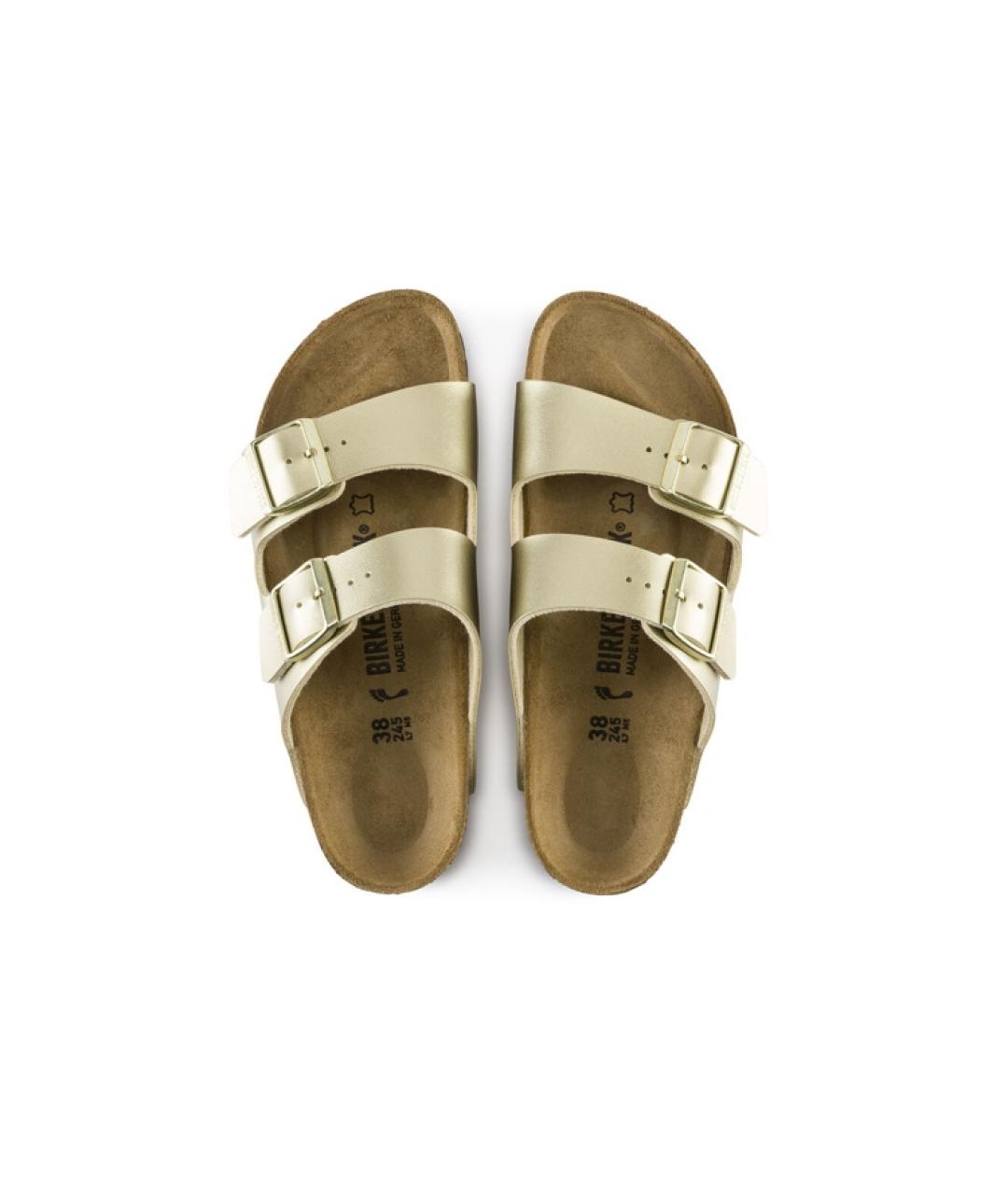 BIRKENSTOCK Золотые сандалии, фото 6