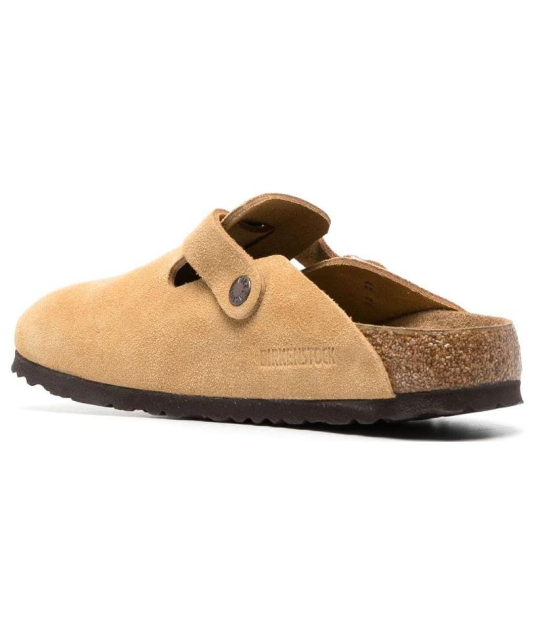 BIRKENSTOCK Бежевые сабо, фото 4