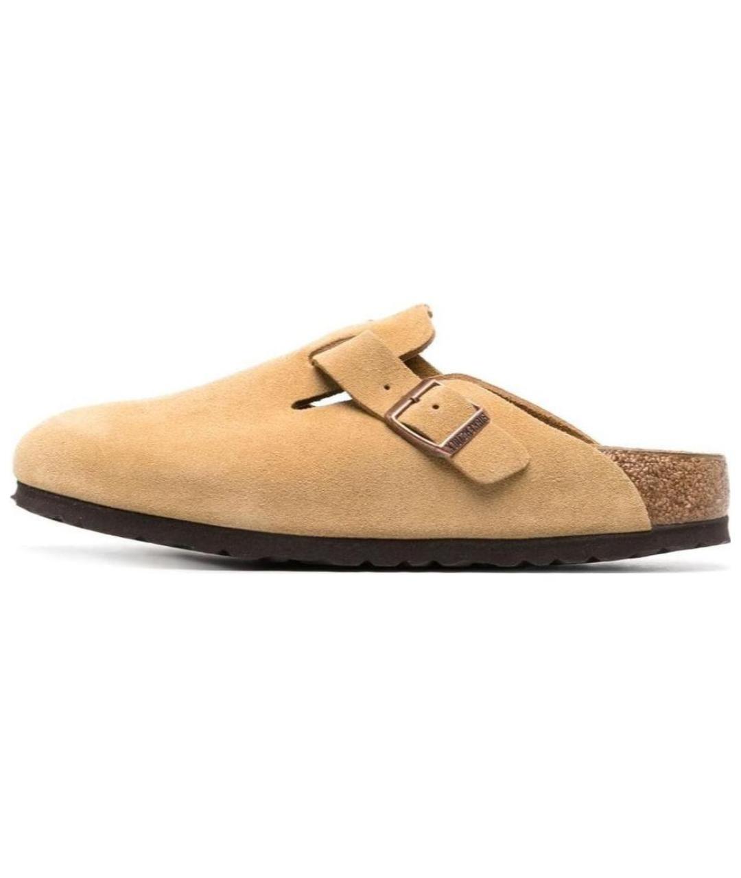 BIRKENSTOCK Бежевые сабо, фото 5