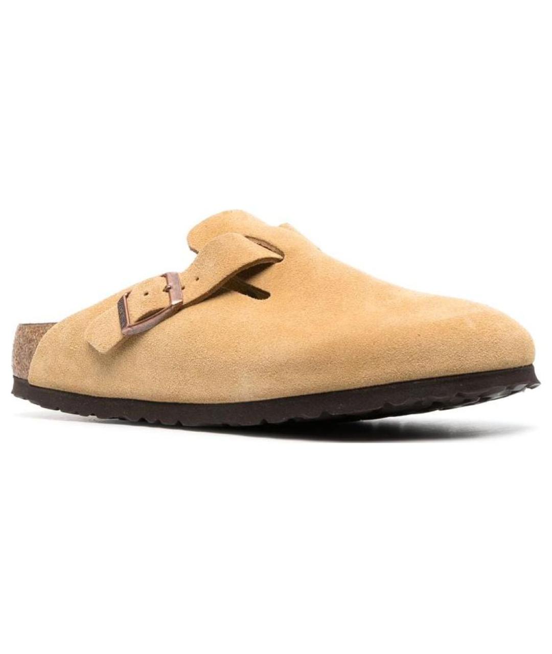 BIRKENSTOCK Бежевые сабо, фото 2