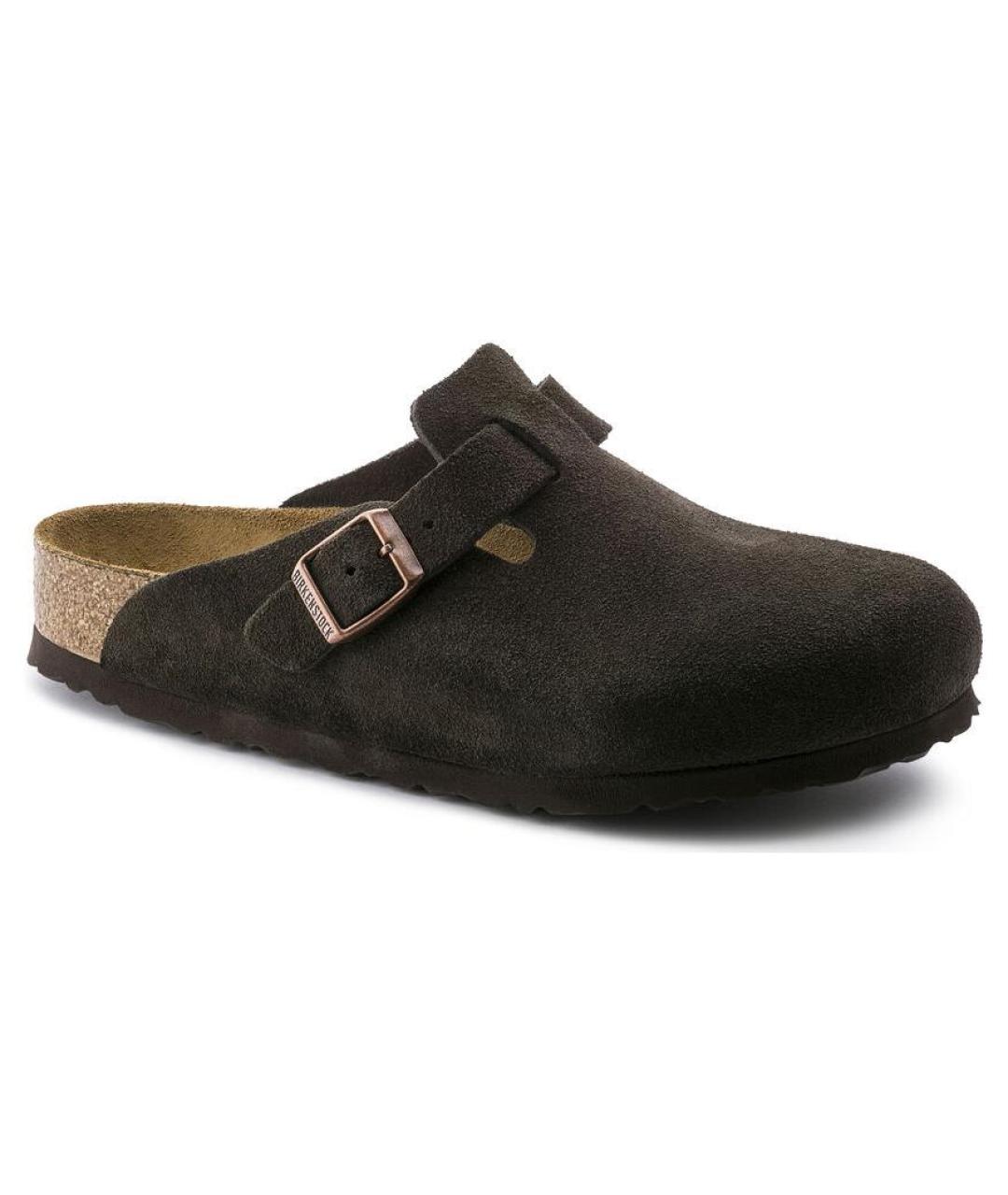 BIRKENSTOCK Коричневые сабо, фото 2
