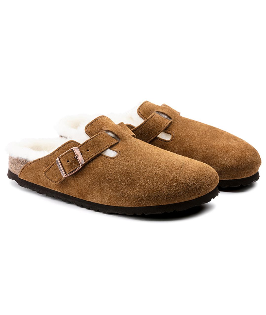 BIRKENSTOCK Коричневые сабо, фото 4
