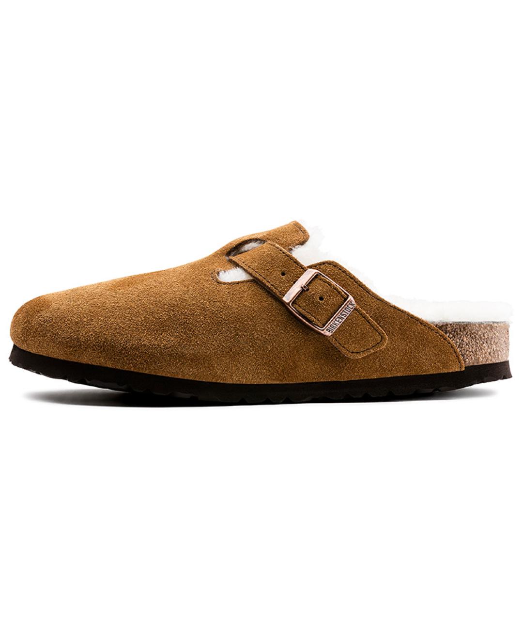BIRKENSTOCK Коричневые сабо, фото 2