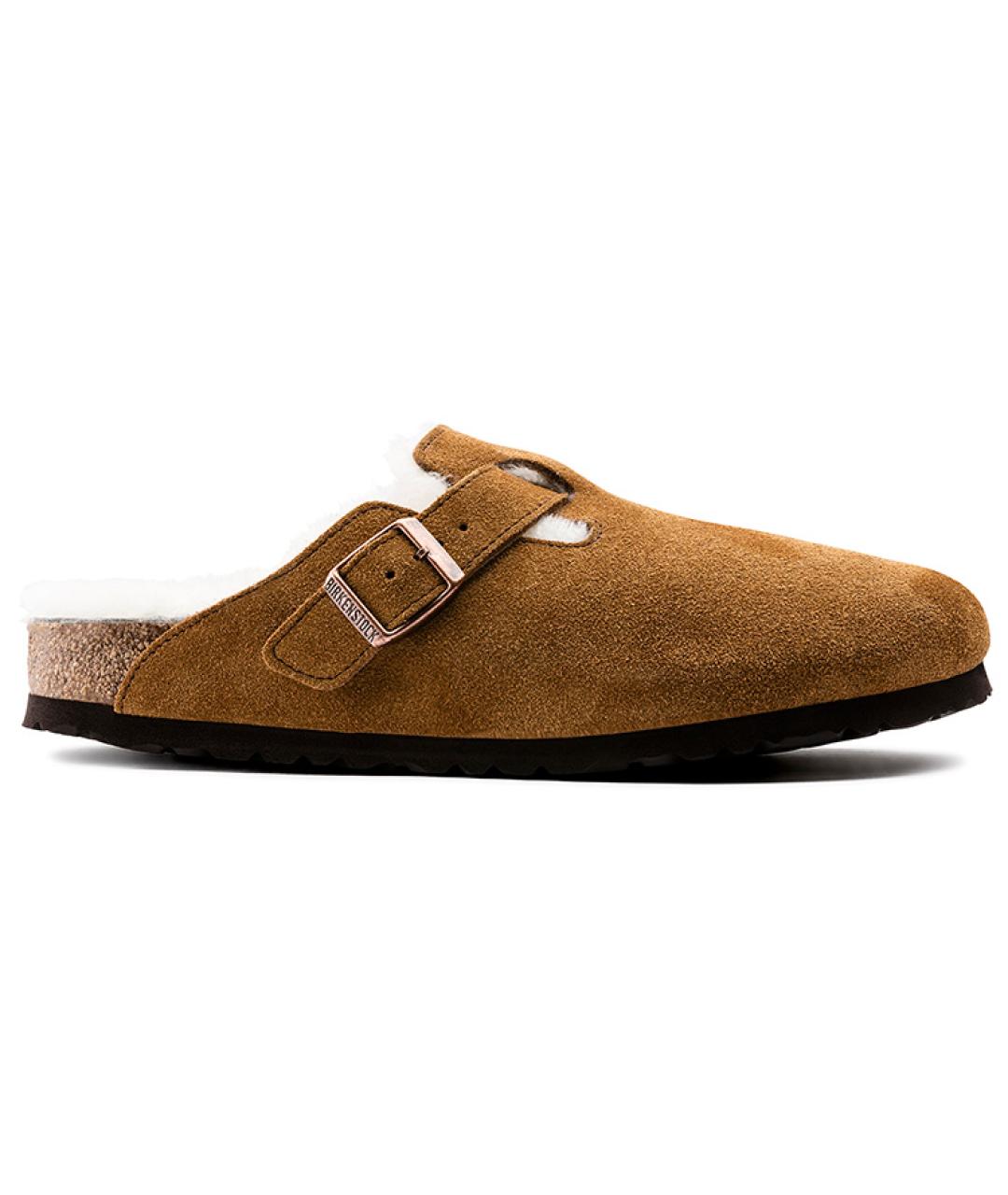 BIRKENSTOCK Коричневые сабо, фото 1