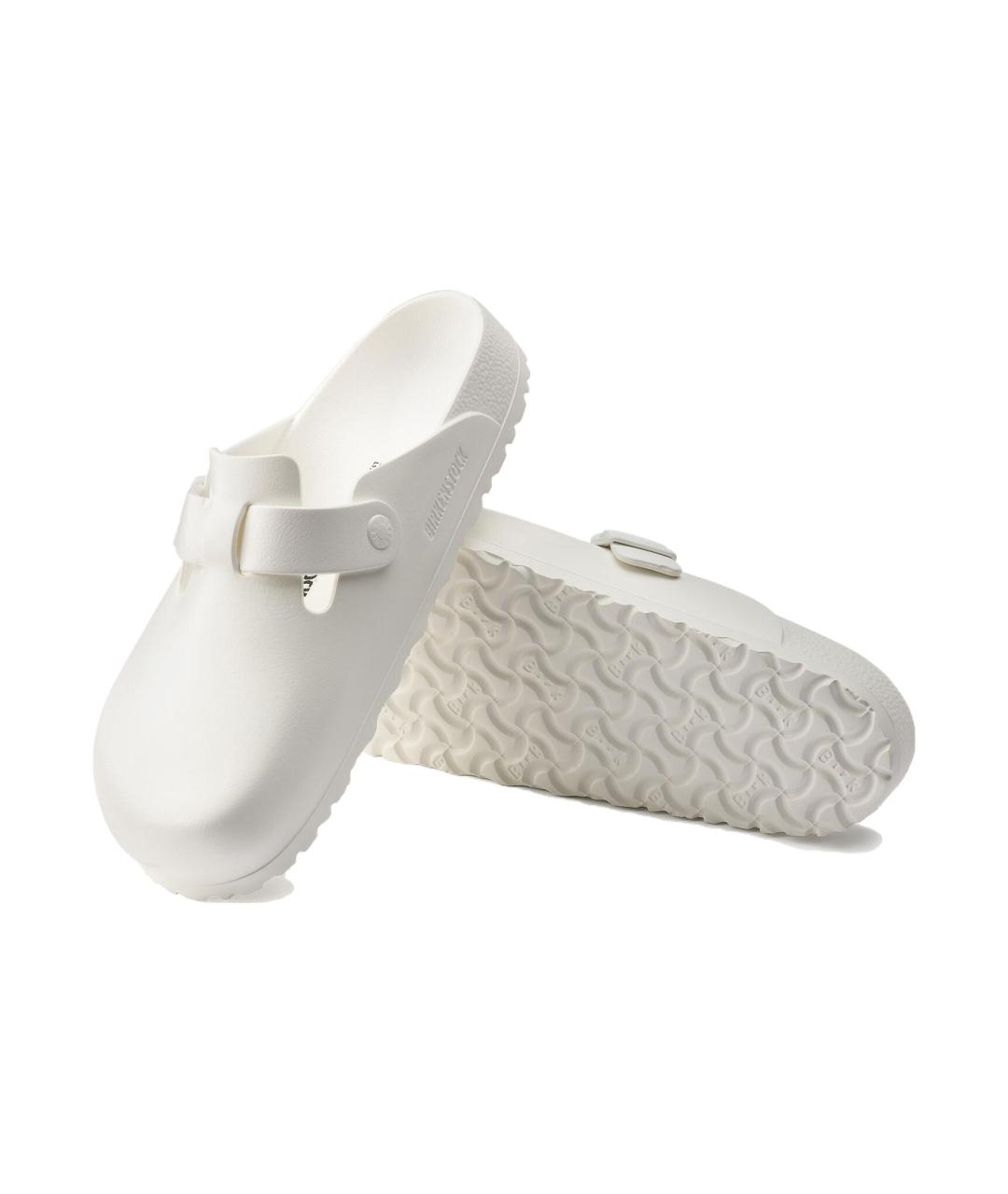 BIRKENSTOCK Белые сабо, фото 4