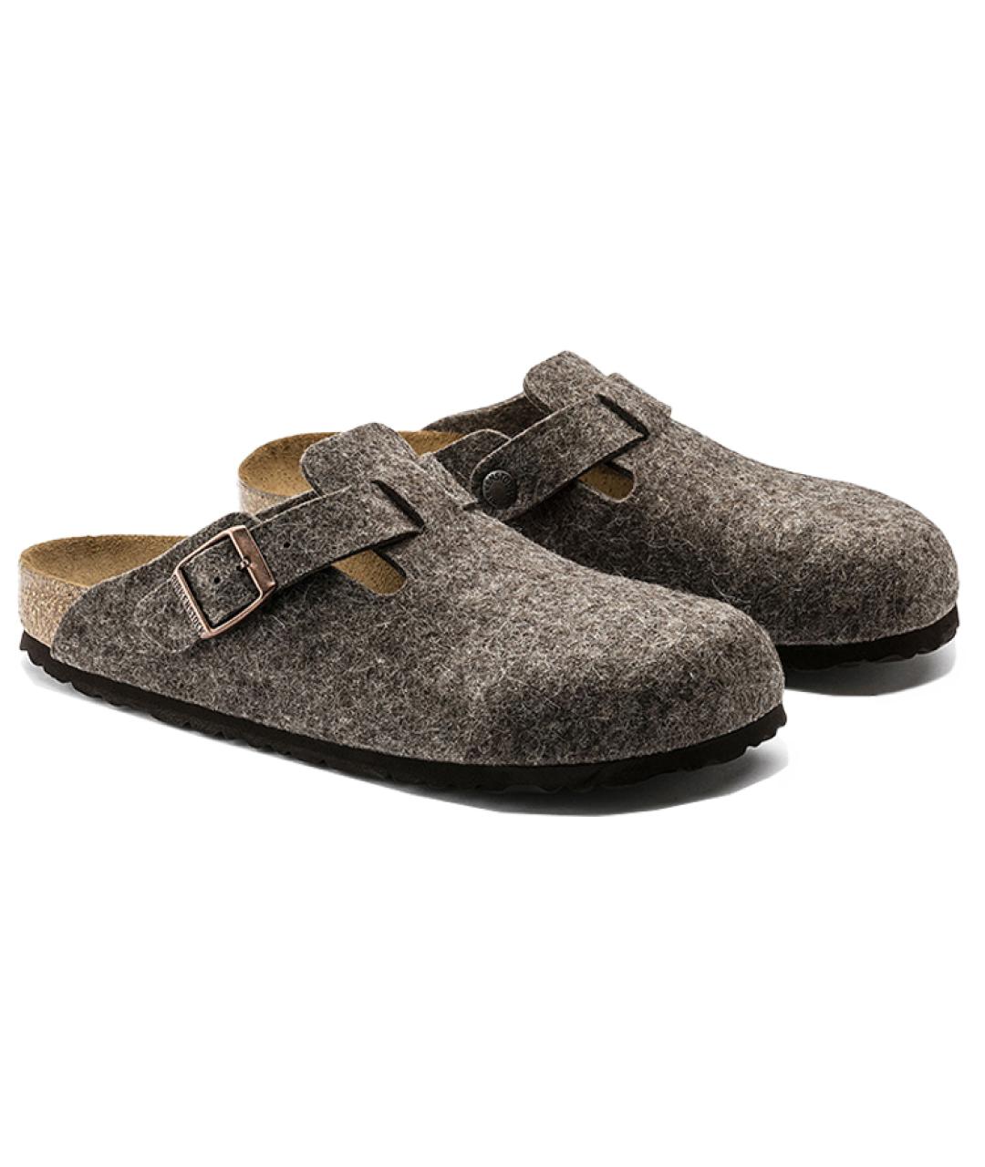BIRKENSTOCK Коричневые сабо, фото 4