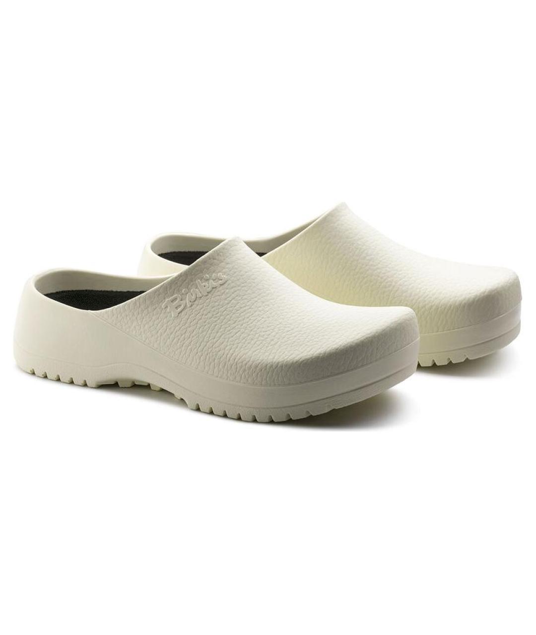 BIRKENSTOCK Белые сабо, фото 3