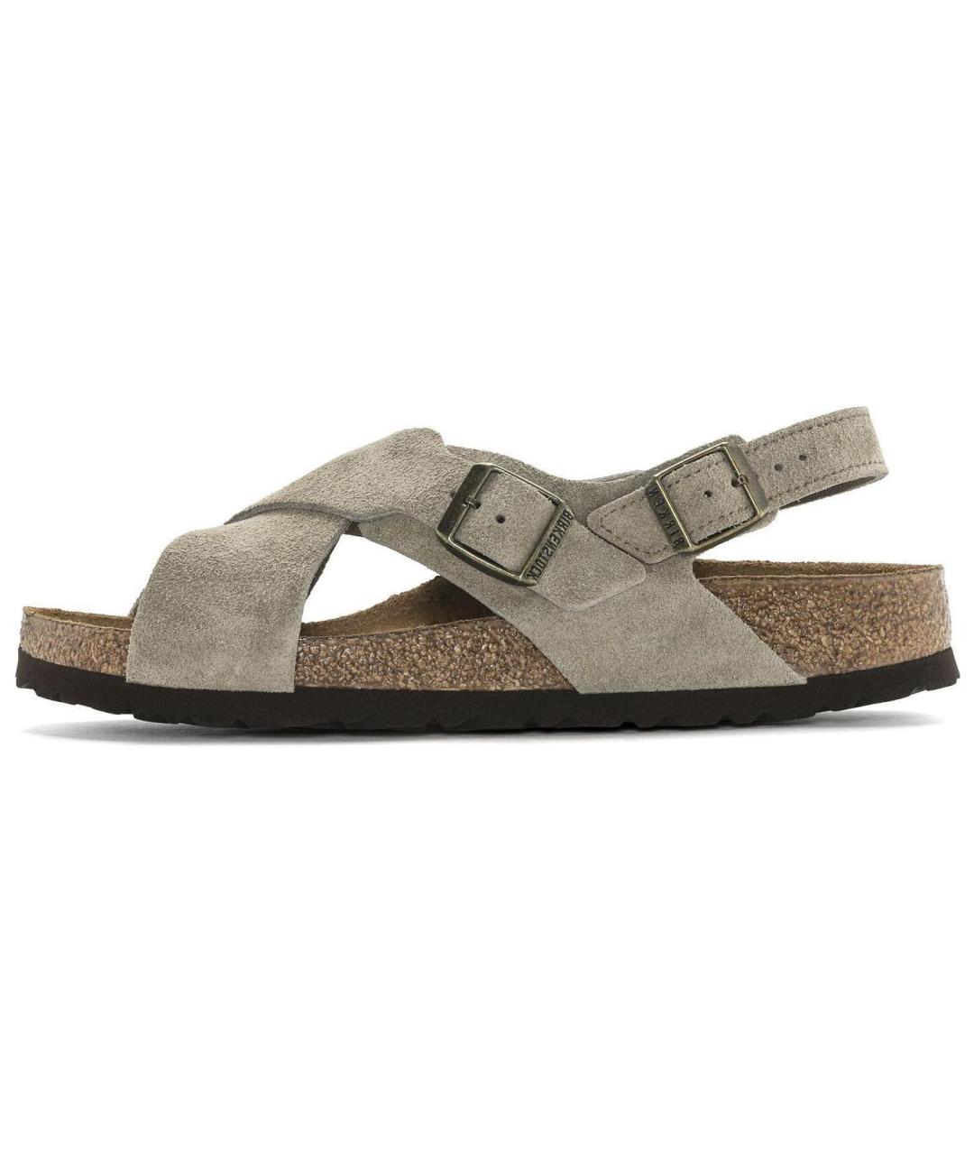 BIRKENSTOCK Коричневые сандалии, фото 2