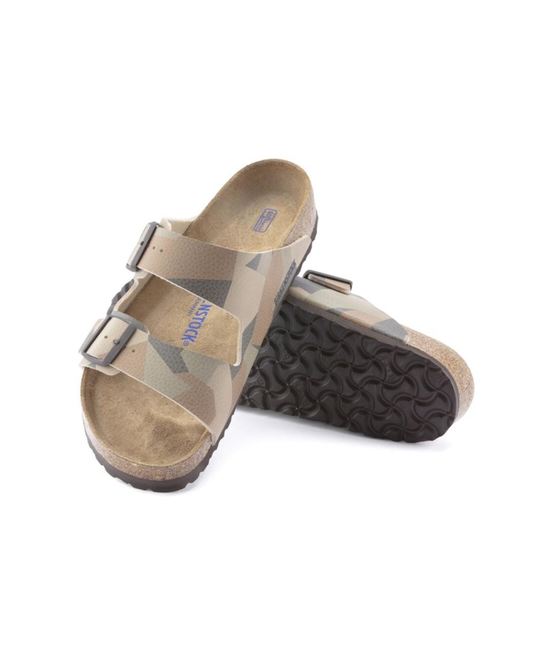 BIRKENSTOCK Бежевые сандалии, фото 4