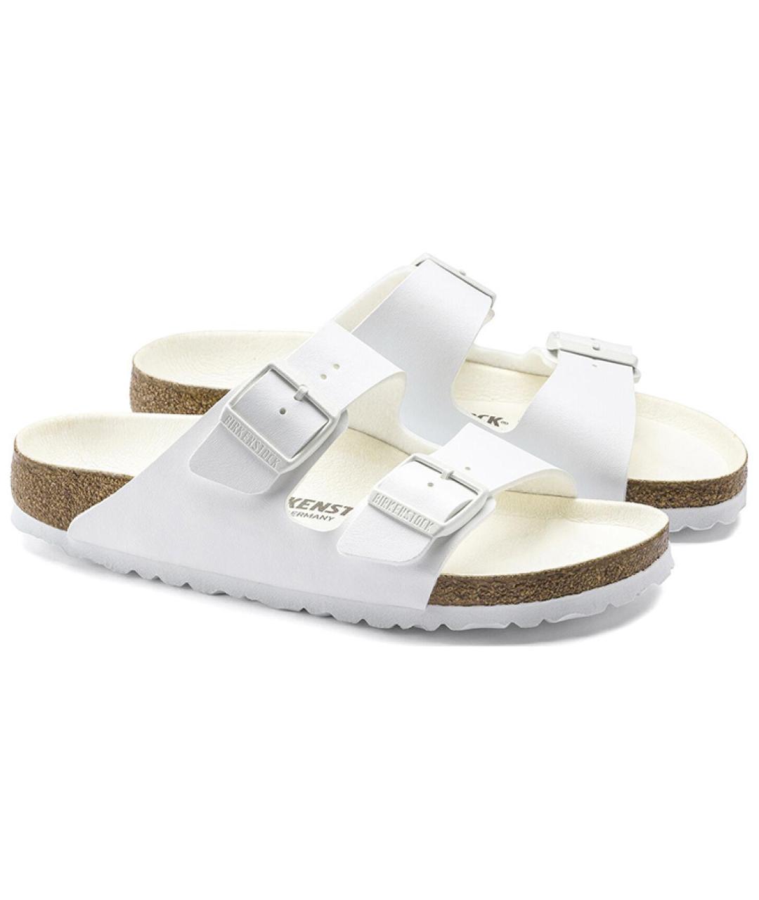 BIRKENSTOCK Белые сандалии, фото 4