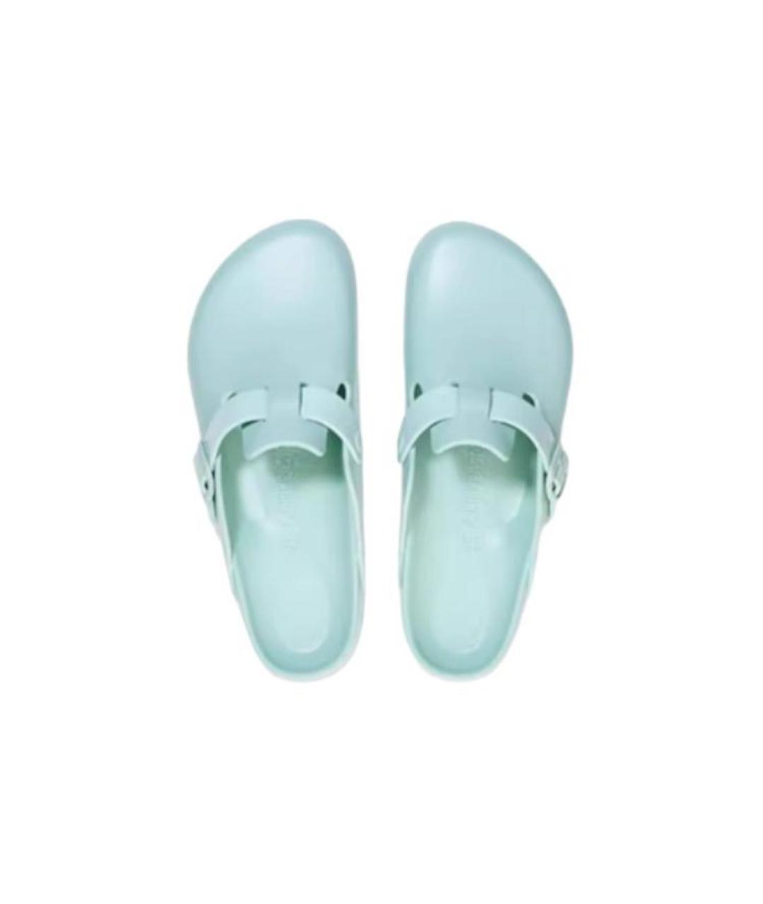 BIRKENSTOCK Голубые сабо, фото 4