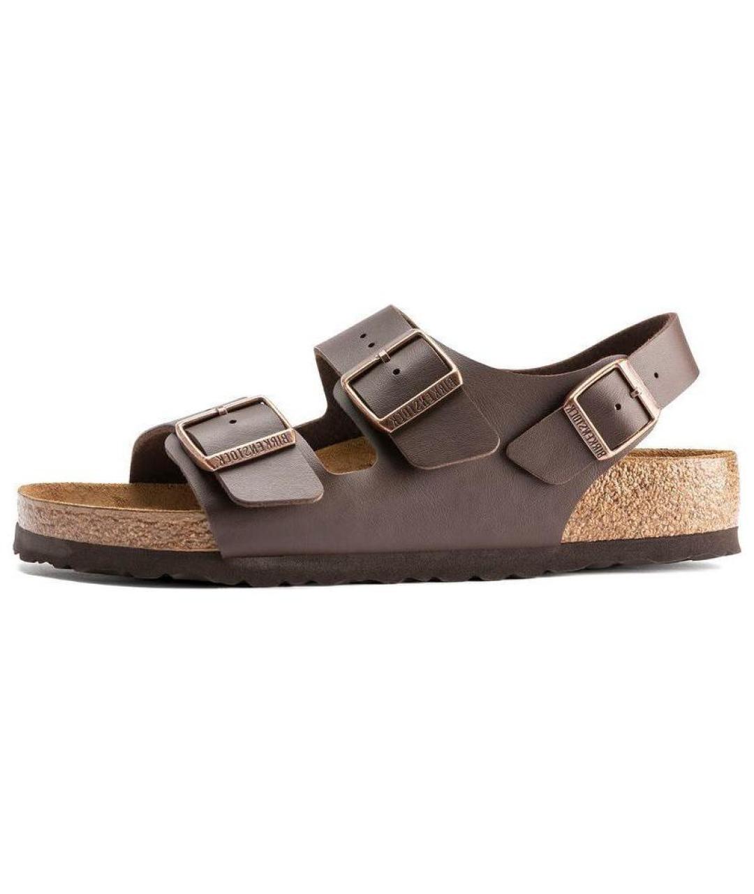 BIRKENSTOCK Коричневые сандалии, фото 2
