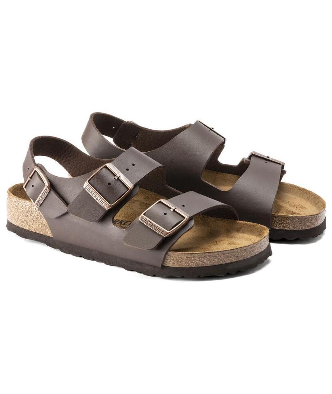 BIRKENSTOCK Коричневые сандалии, фото 5