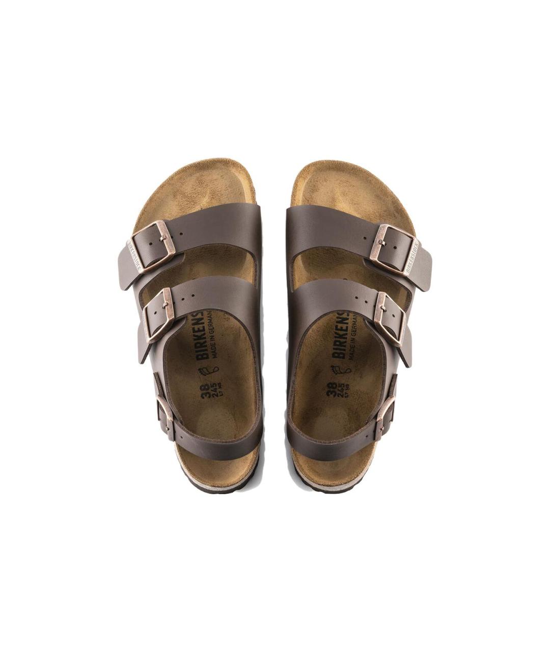 BIRKENSTOCK Коричневые сандалии, фото 3