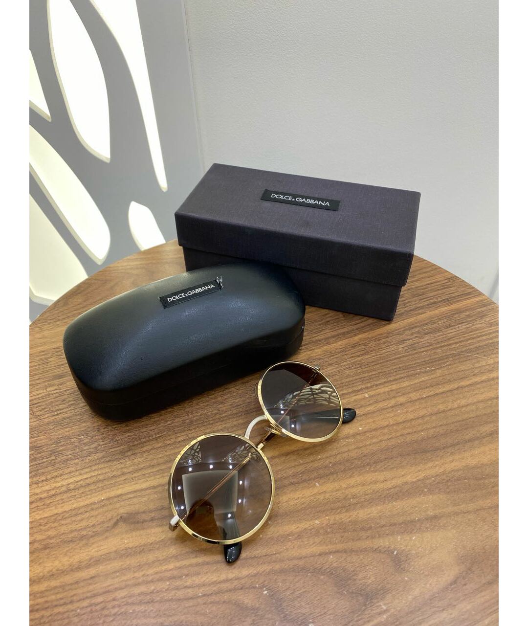 DOLCE&GABBANA Коричневые солнцезащитные очки, фото 7