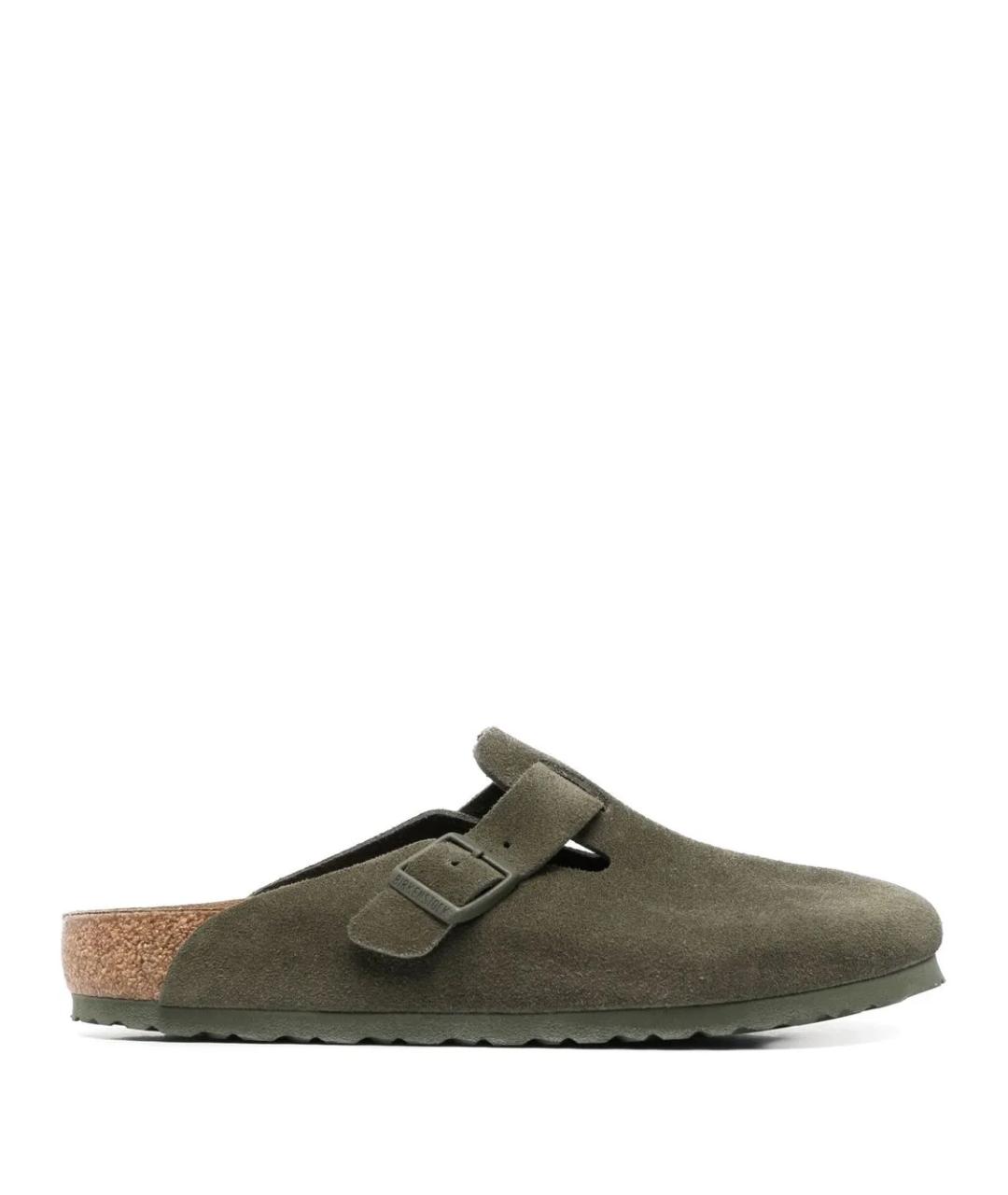 BIRKENSTOCK Серые сабо, фото 1