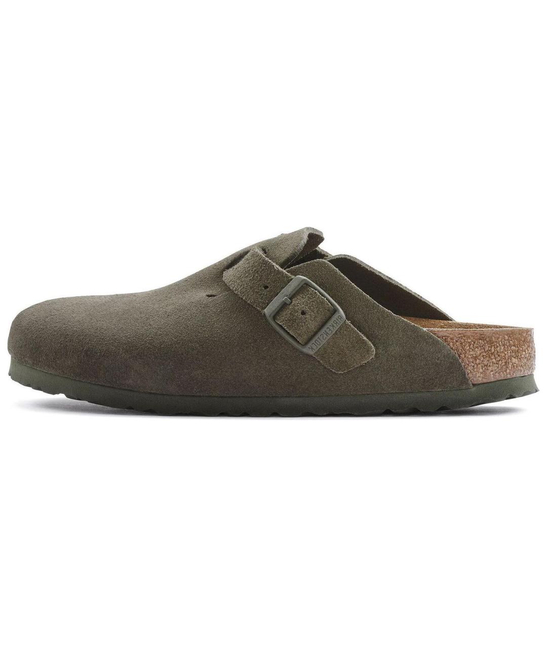 BIRKENSTOCK Серые сабо, фото 2