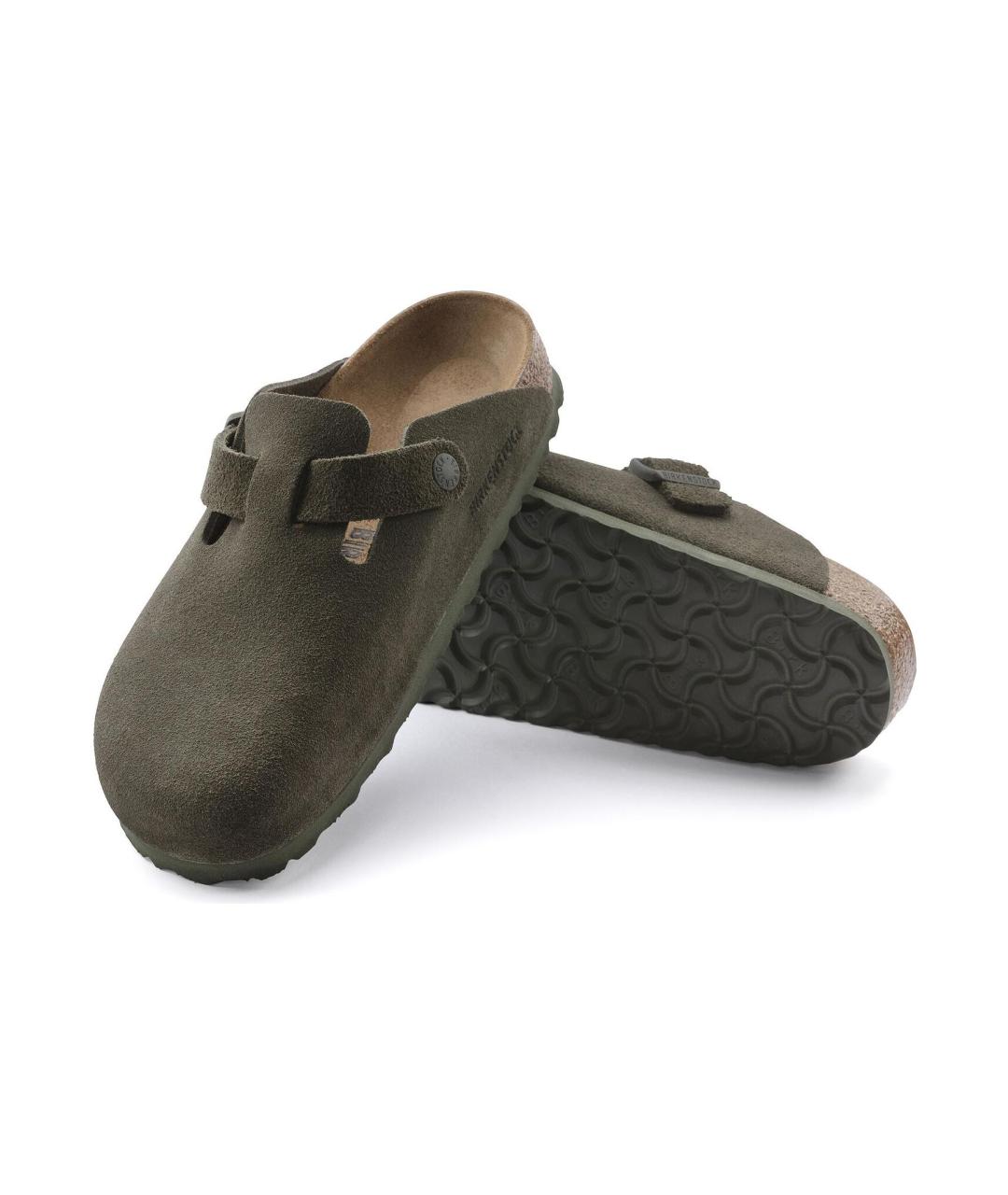 BIRKENSTOCK Серые сабо, фото 6