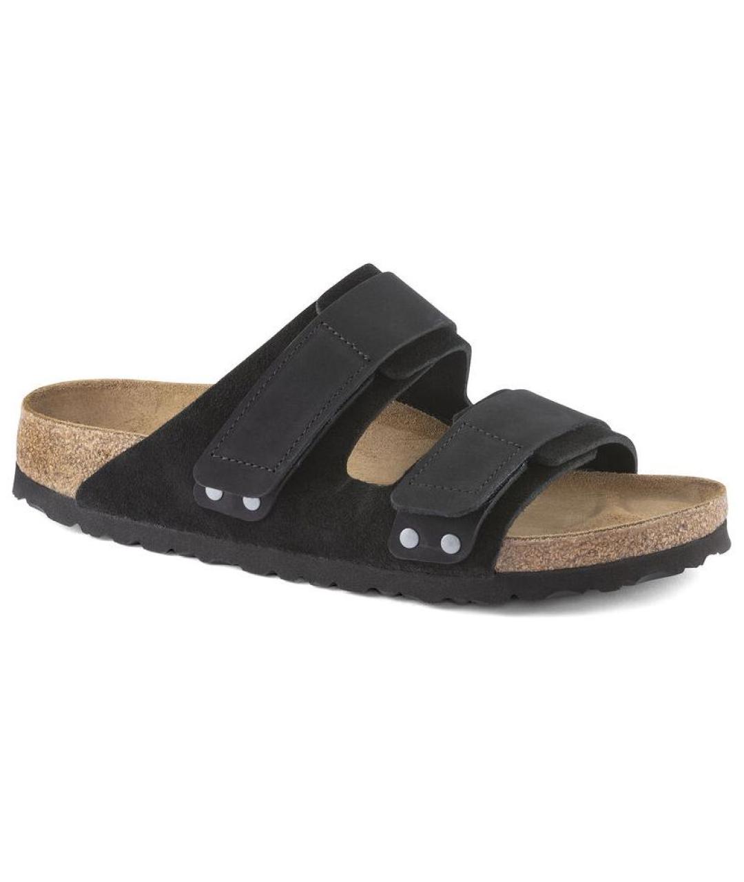 BIRKENSTOCK Черные замшевые сандалии, фото 3