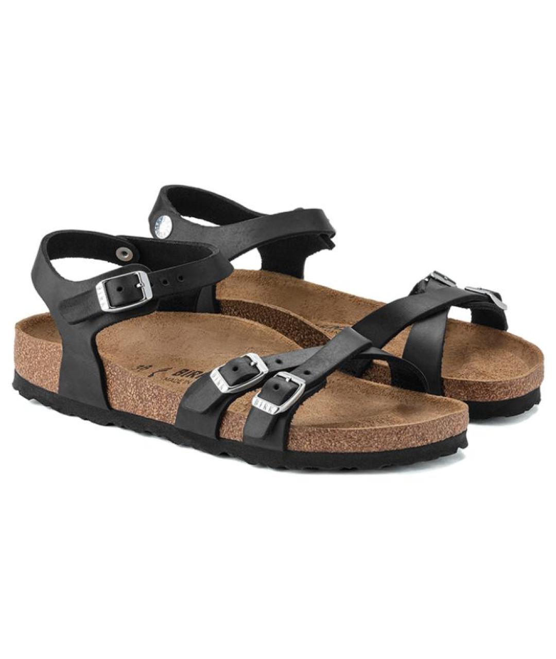 BIRKENSTOCK Черные сандалии, фото 4