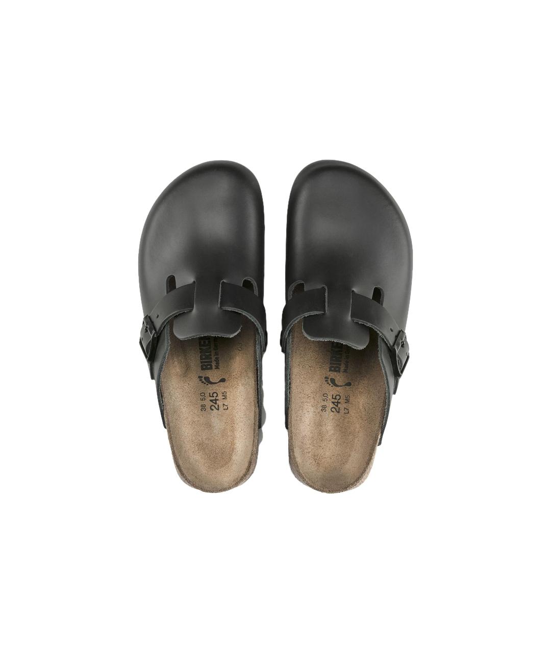 BIRKENSTOCK Черные сабо, фото 4