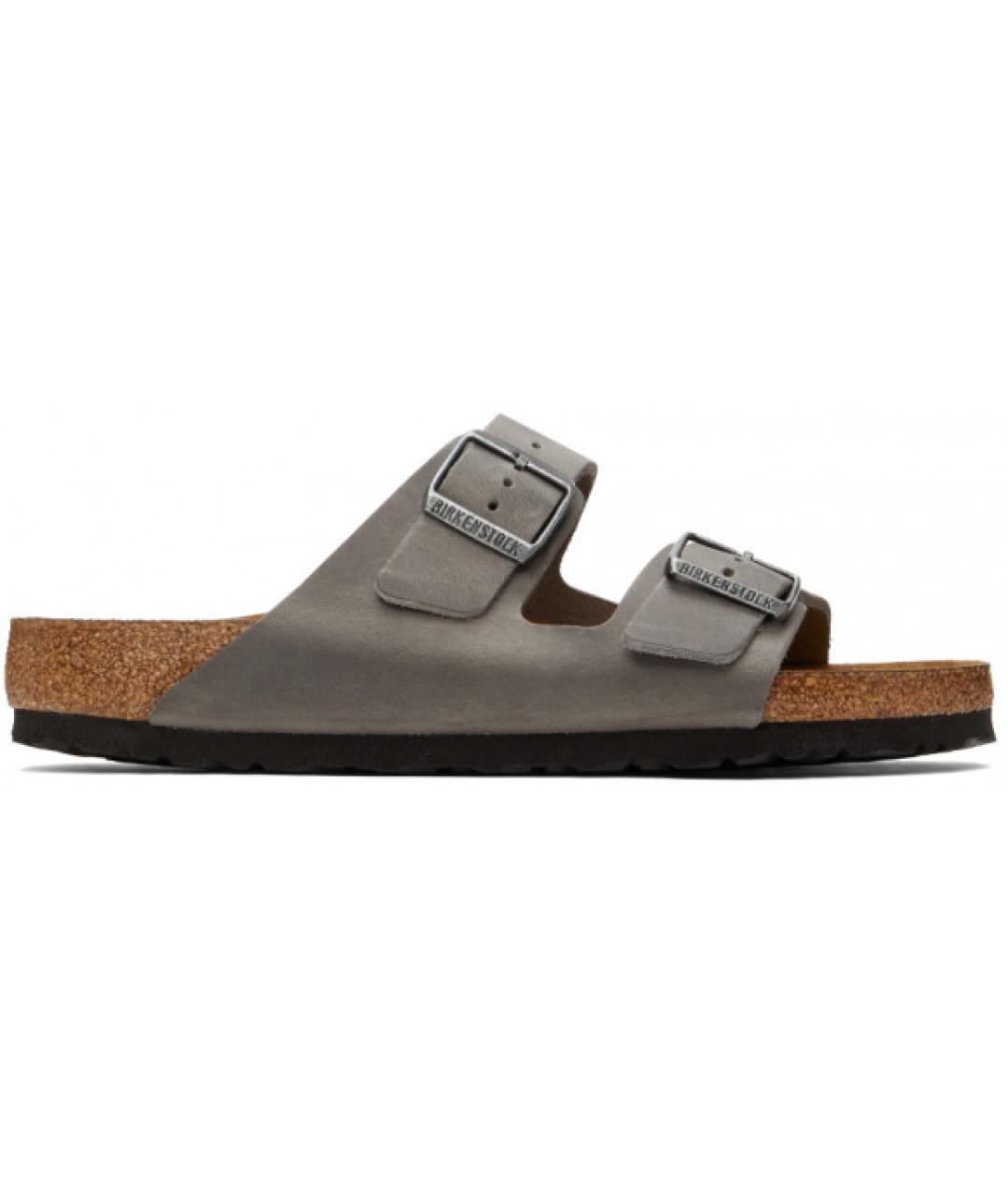 BIRKENSTOCK Серые сандалии, фото 1
