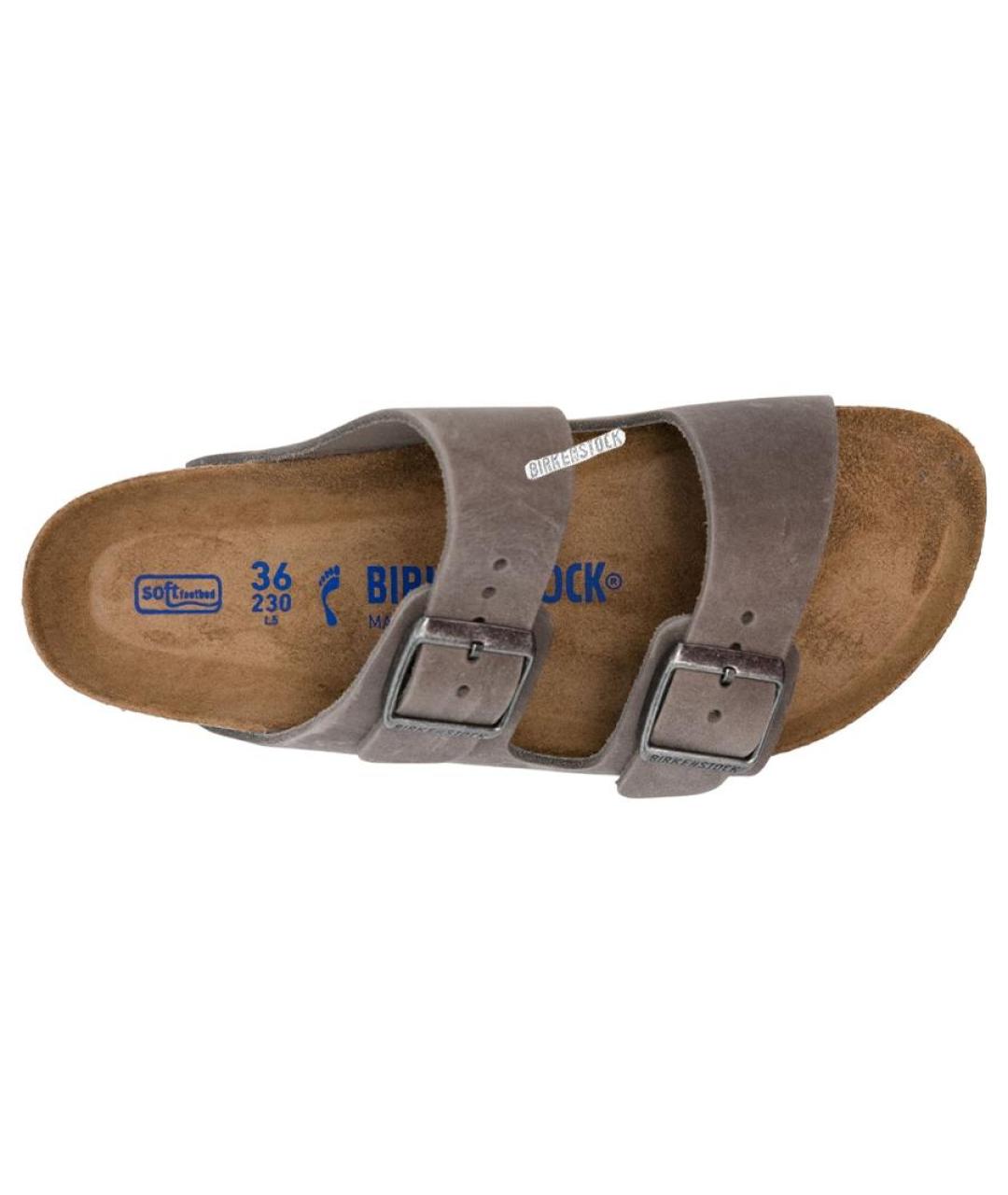 BIRKENSTOCK Серые сандалии, фото 4