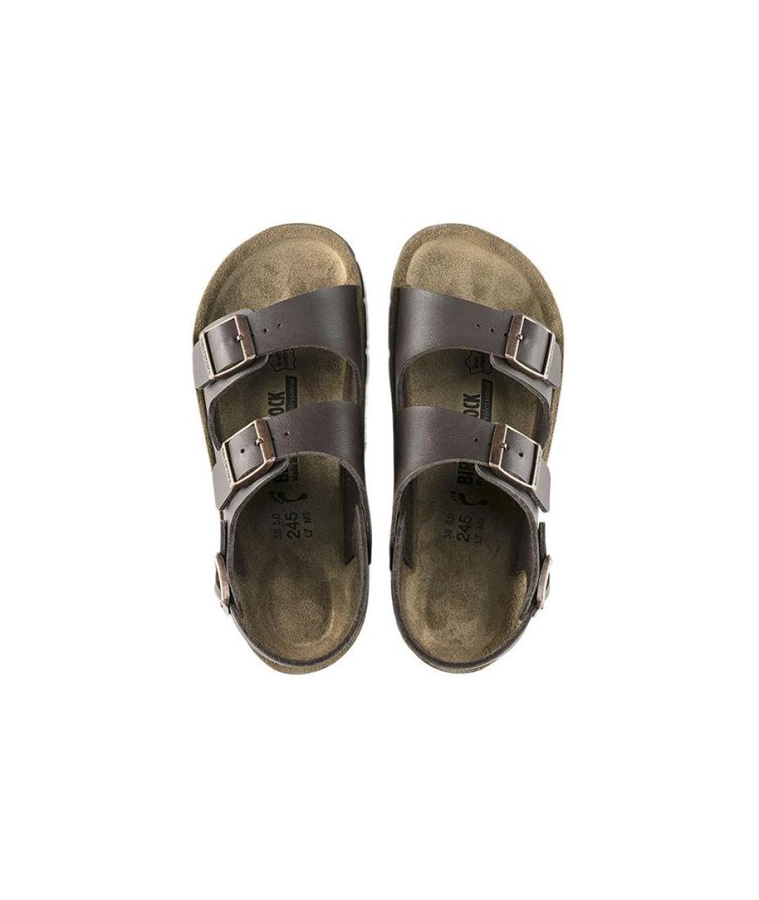 BIRKENSTOCK Коричневые сандалии, фото 5