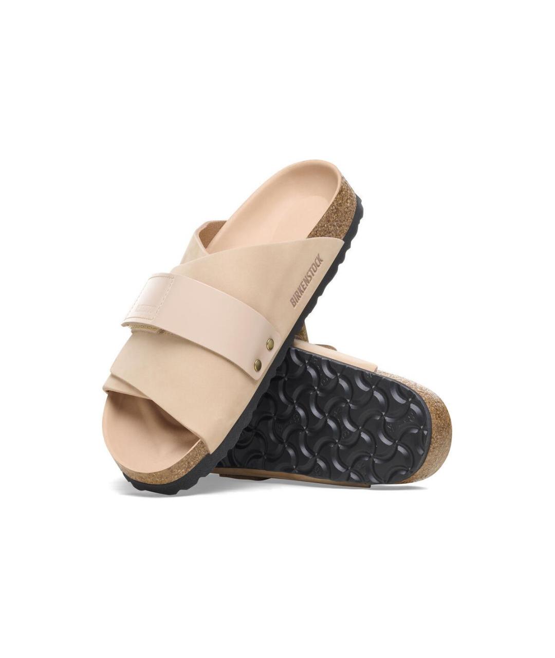 BIRKENSTOCK Бежевые сандалии, фото 6
