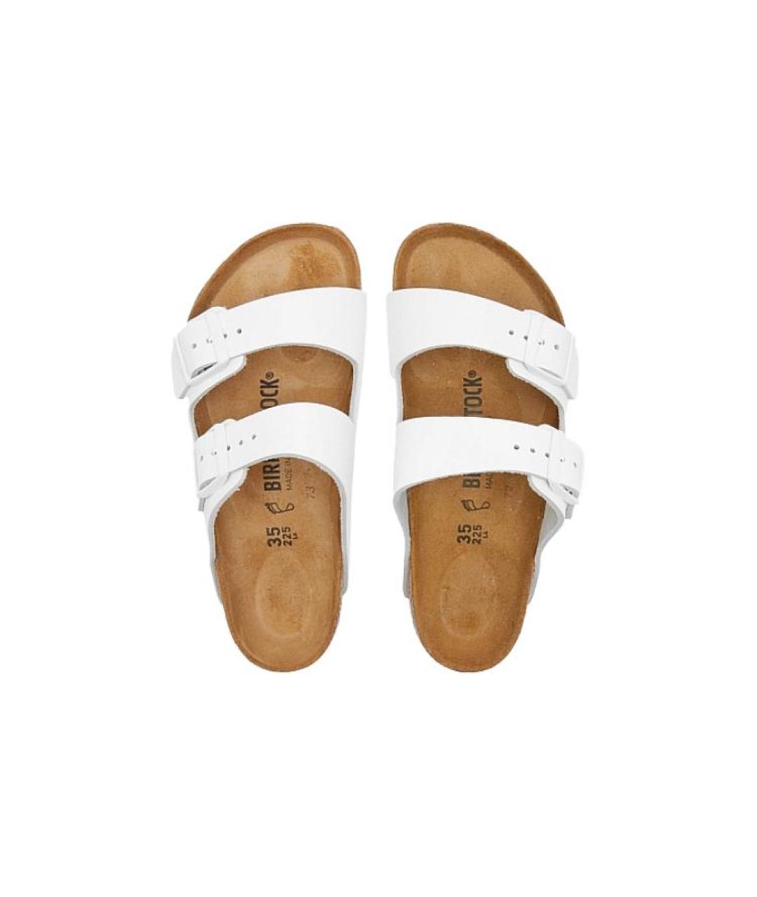 BIRKENSTOCK Белые сандалии, фото 4