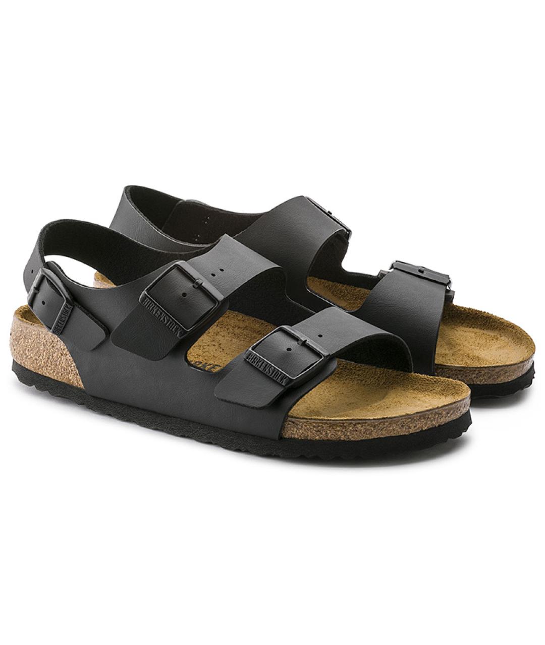 BIRKENSTOCK Черные сандалии, фото 4