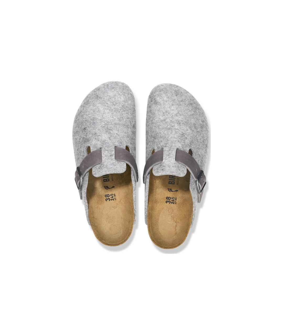 BIRKENSTOCK Серые сабо, фото 5