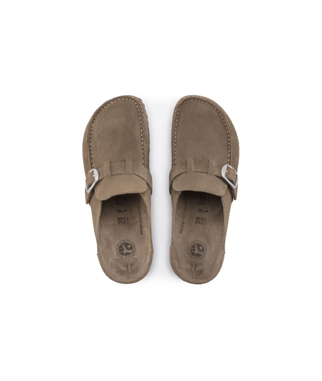BIRKENSTOCK Коричневые сабо, фото 6